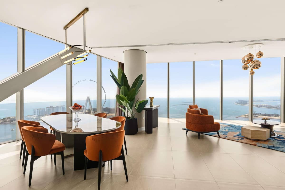 Penthouse, 4 Bedrooms | Premium bedding, minibar (some free items), in-room safe, desk