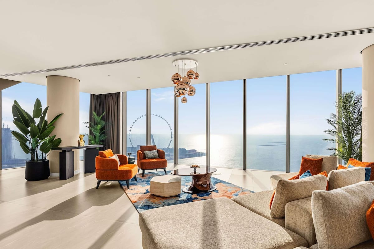 Suite, 4 Bedrooms | Premium bedding, minibar (some free items), in-room safe, desk