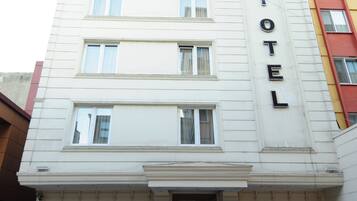 Fassade der Unterkunft