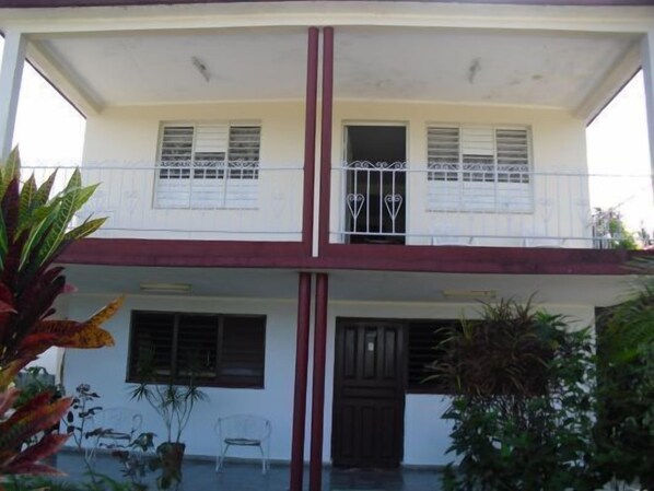 Façade de l’hébergement