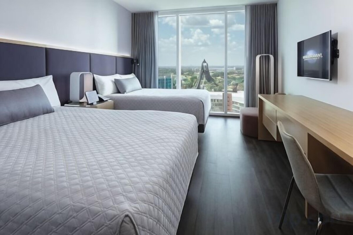 Mobility Accessible Skyline View 2 Queen Room