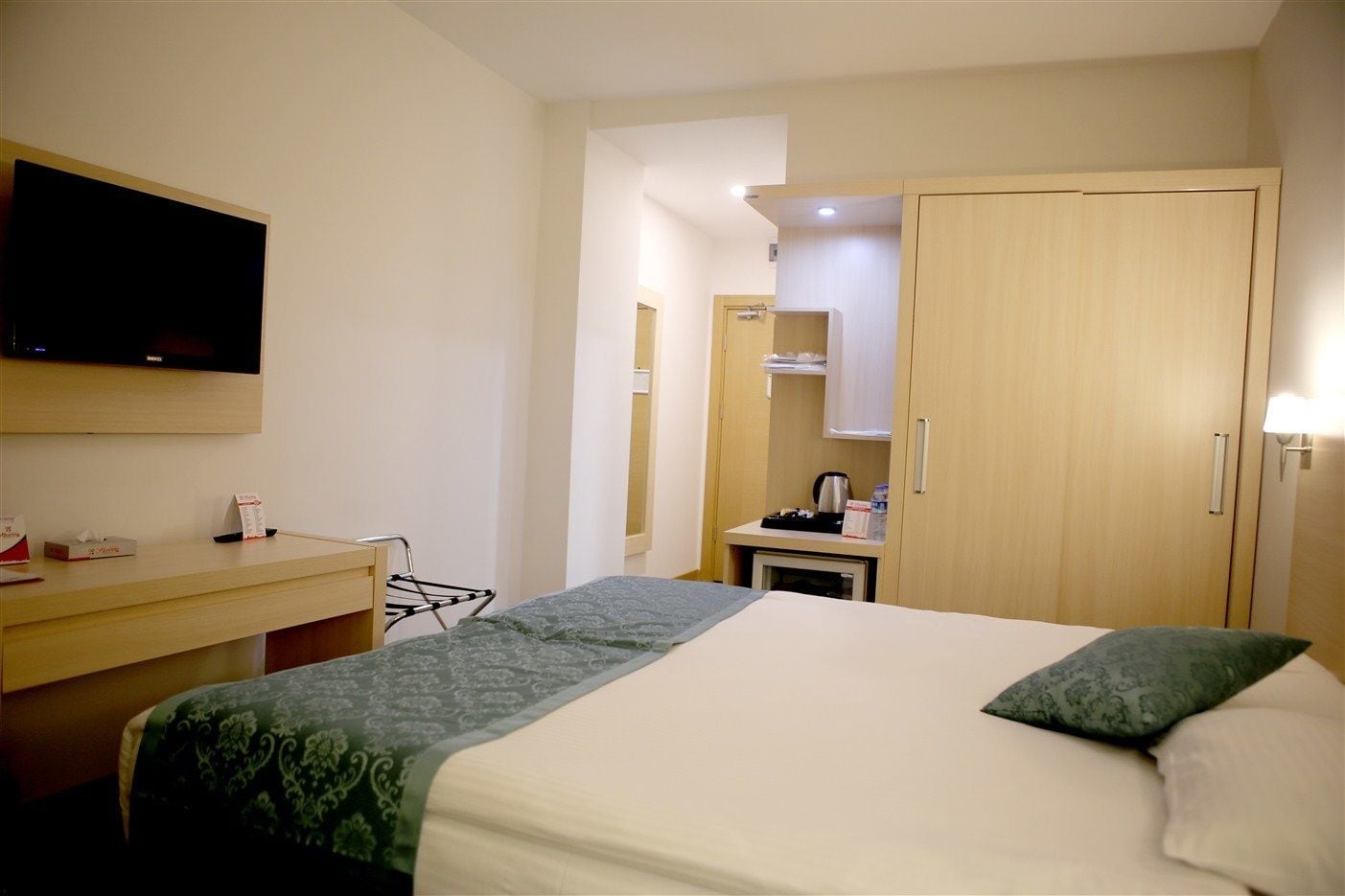 Literie de qualité supérieure, mini-bar avec articles gratuits