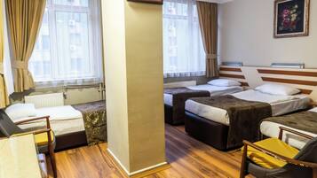 Minibar, in-room safe, desk, free WiFi