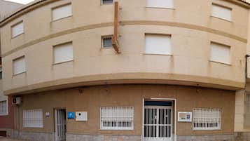 Façana frontal de l'allotjament