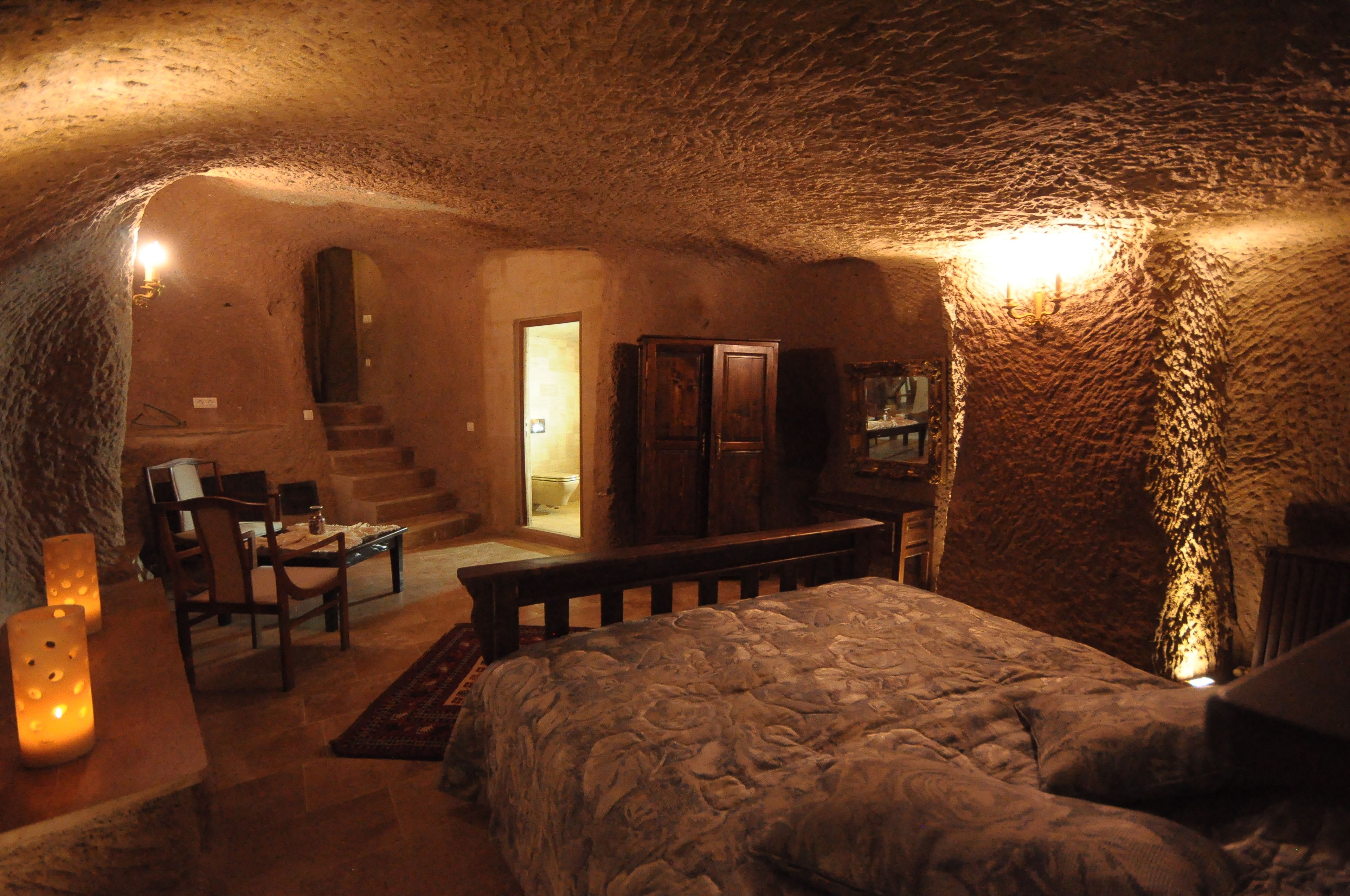 suite | egyptian cotton sheets, premium bedding, desk, soundproofing