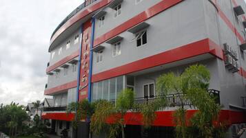 Fassade der Unterkunft