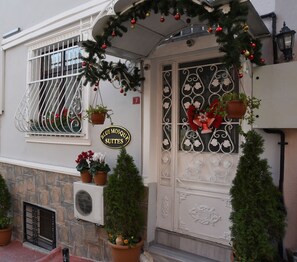 Façade de l’hébergement