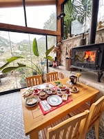 Free daily full breakfast