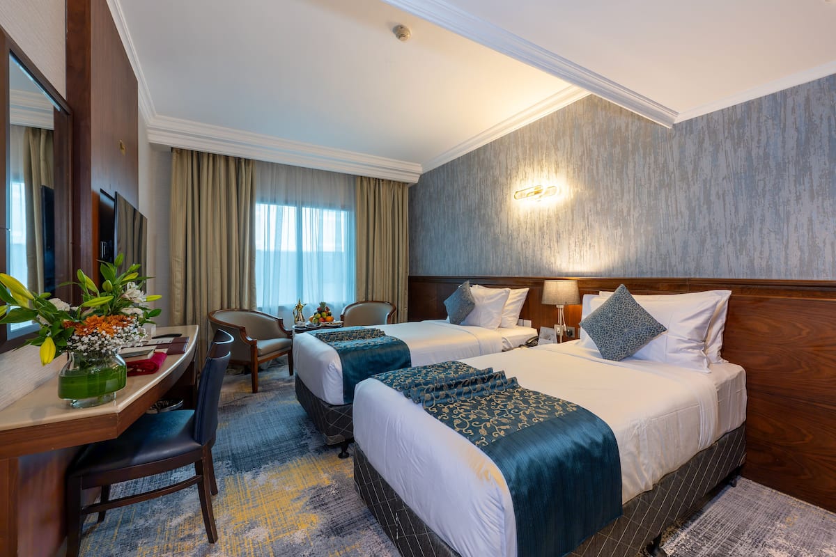 Kamar Double atau Twin | Minibar, brankas, kedap suara, dan setrika/meja setrika