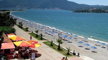 Sulla spiaggia, immersioni subacquee