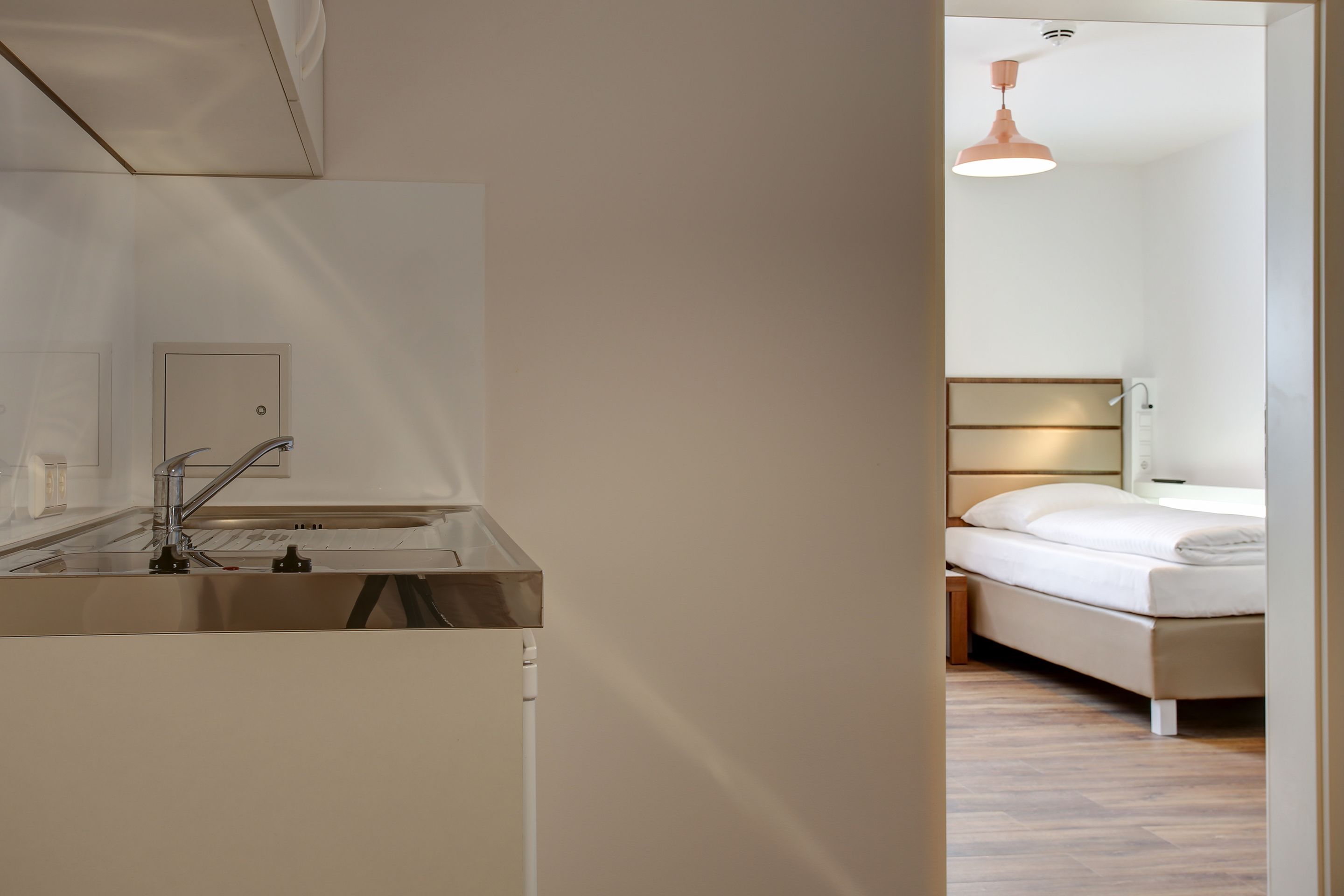 standard single room | private kitchenette | fridge, stovetop, electric kettle