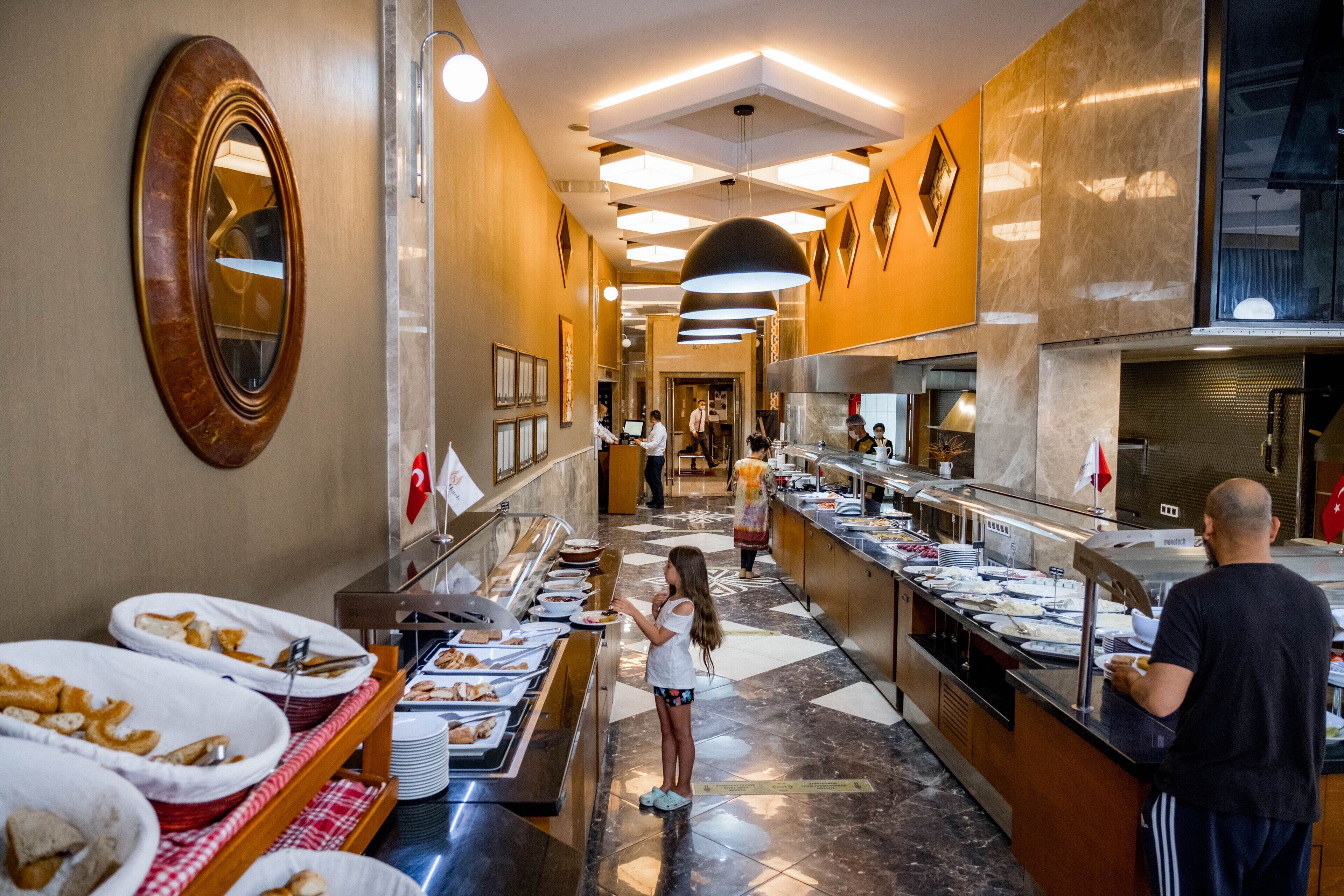 Daily buffet breakfast (EUR 10 per person)