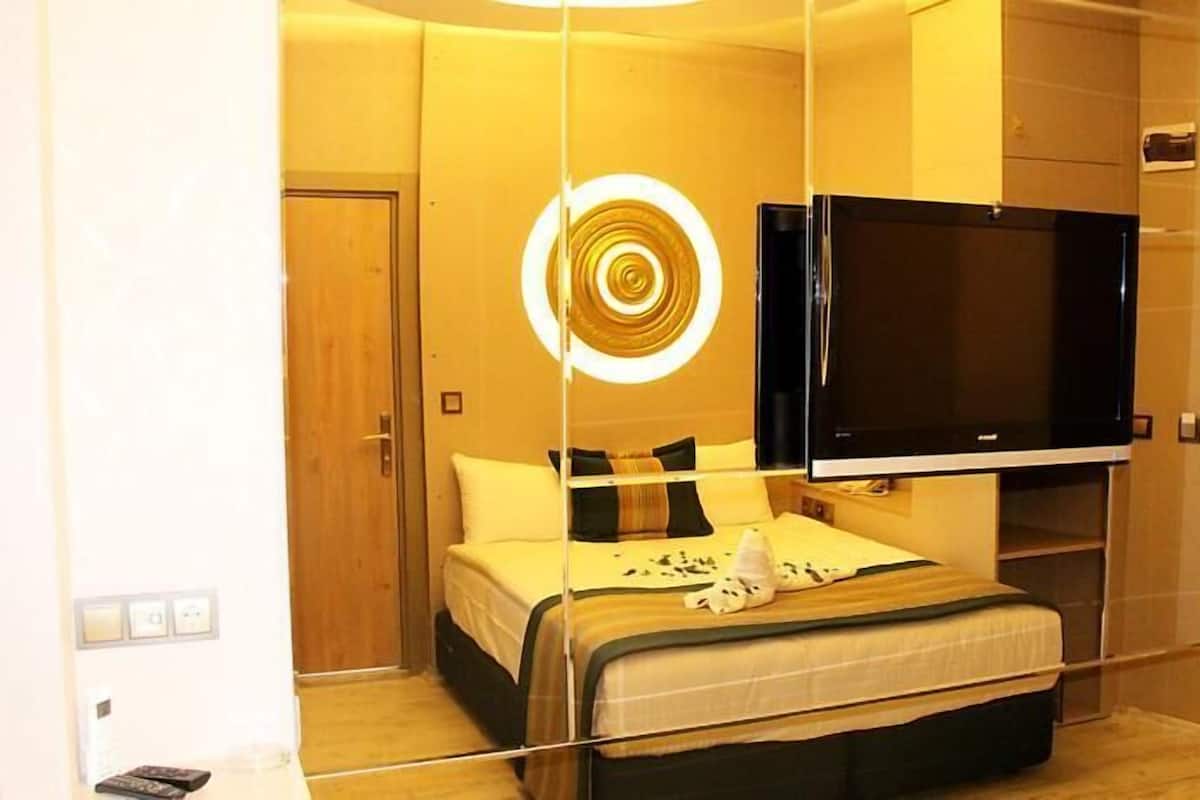 Quarto solteiro standard | Roupas de cama de algodão egípcio, roupas de cama premium, frigobar