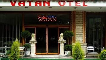 Fachada da propriedade