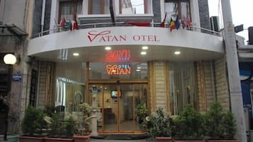 Fachada de la propiedad