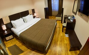 Minibar, in-room safe, desk, blackout curtains
