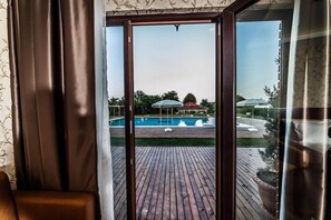 Deluxe Double Room, Pool View | View from room - My Green Otel (Kartepe)