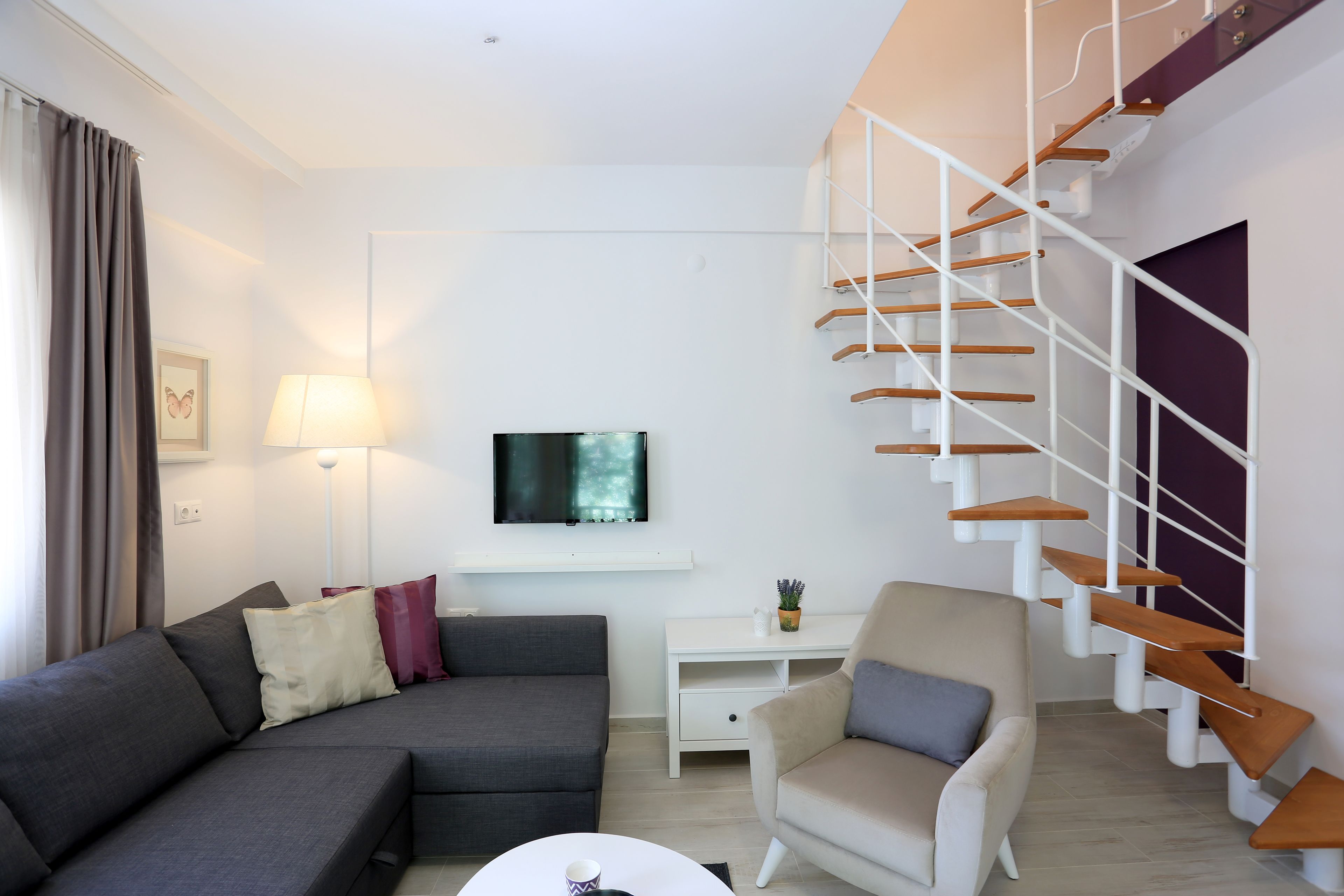 Duplex, Garden View | Living area | LED TV