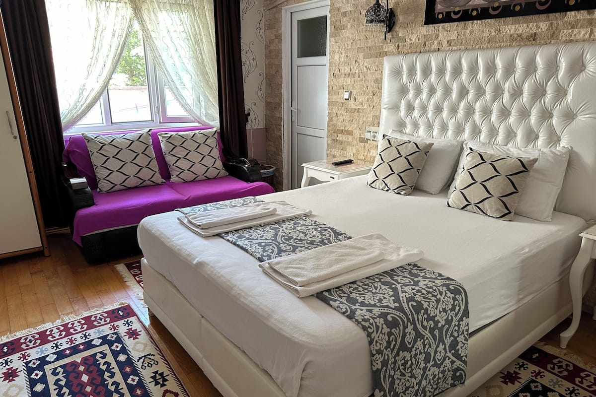 Habitación doble, 1 cama de matrimonio grande | 1 dormitorio, ropa de cama de alta calidad, sistema de insonorización
