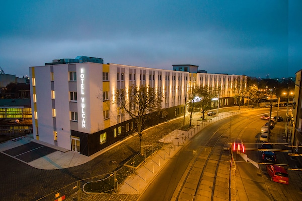 Overnatningsstedets facade