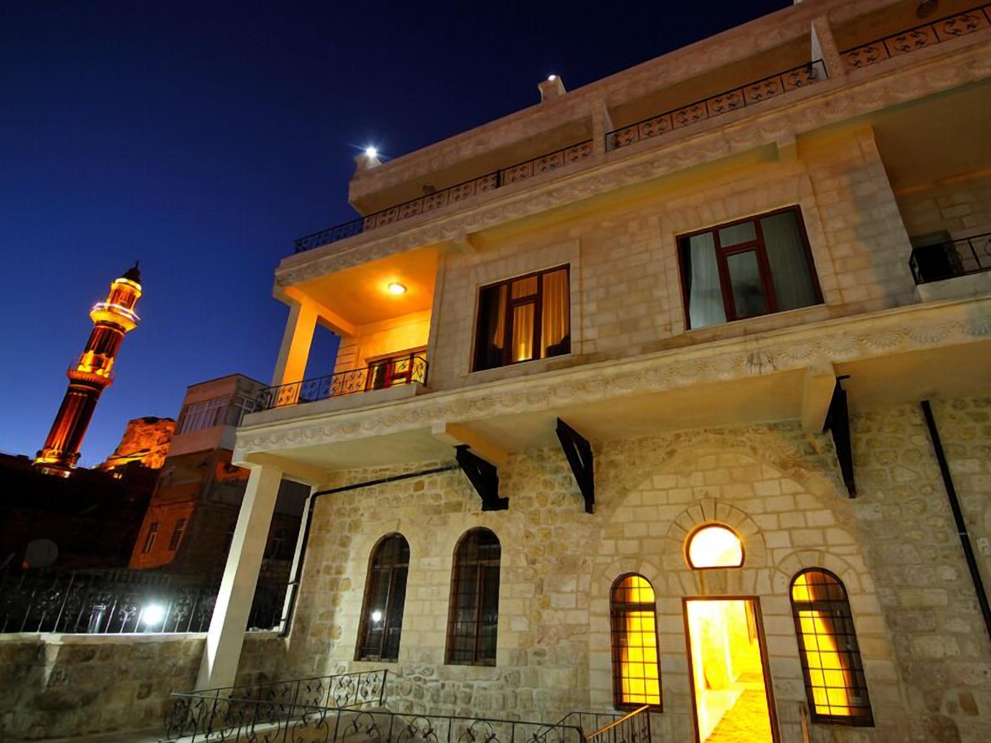 front of property – evening/night