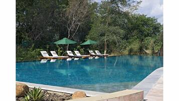 Indoor pool, outdoor pool