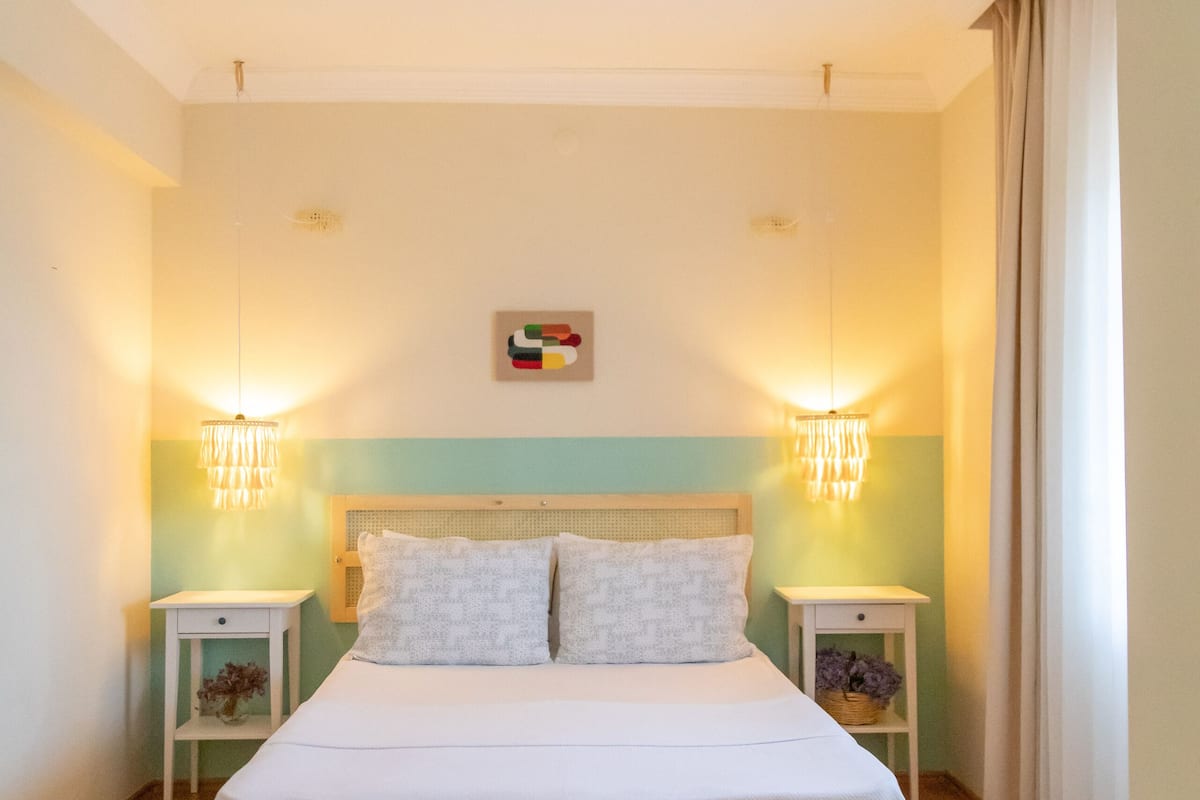 Habitación doble Deluxe, 1 cama matrimonial, para no fumadores, vista al mar | Vista desde la habitación