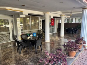 Fachada de la propiedad