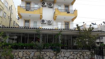 Façade de l’hébergement