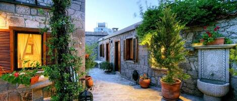 Overnattingsstedets uteområder