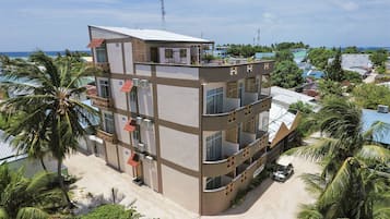 Fassade der Unterkunft