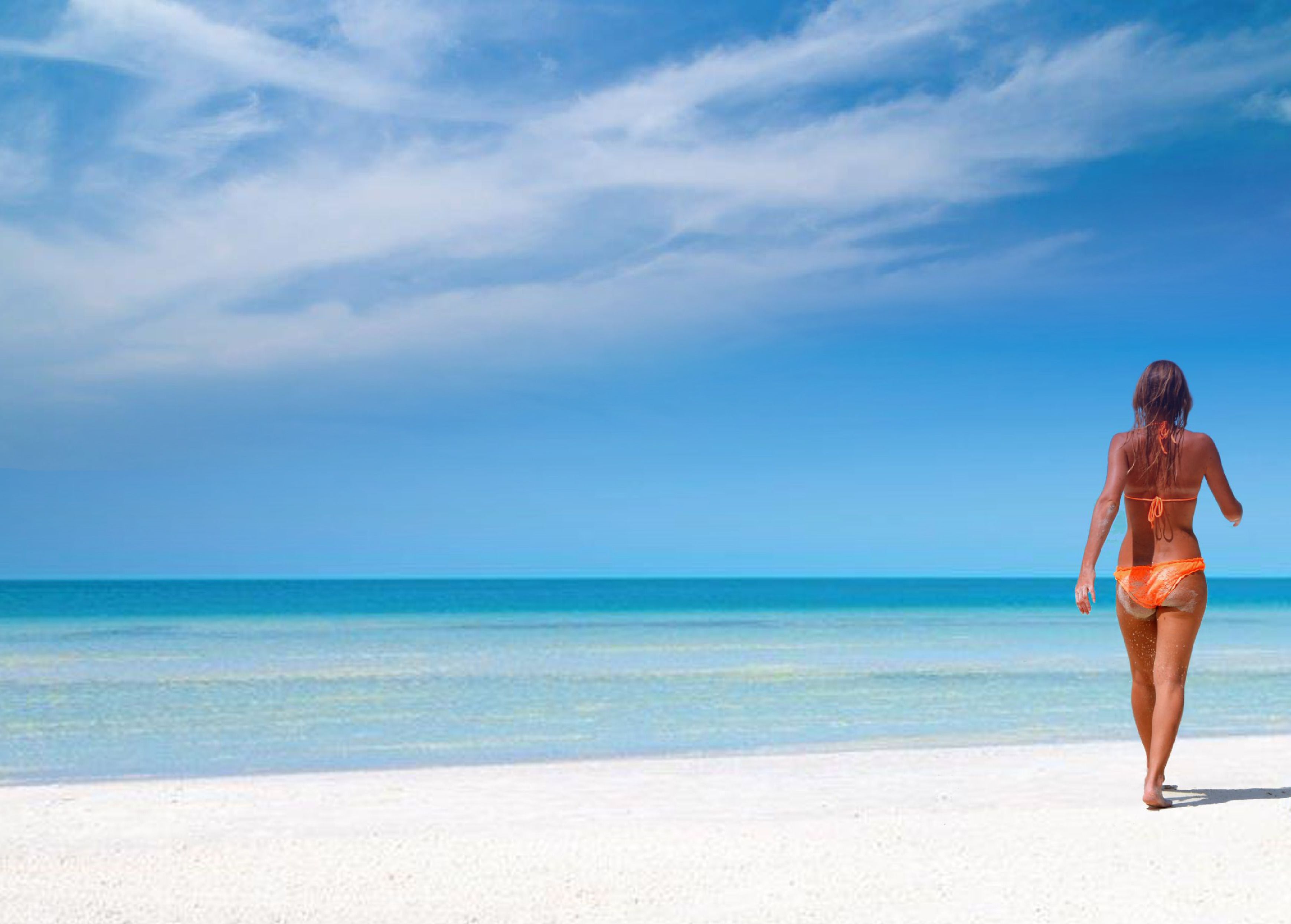 private beach nearby