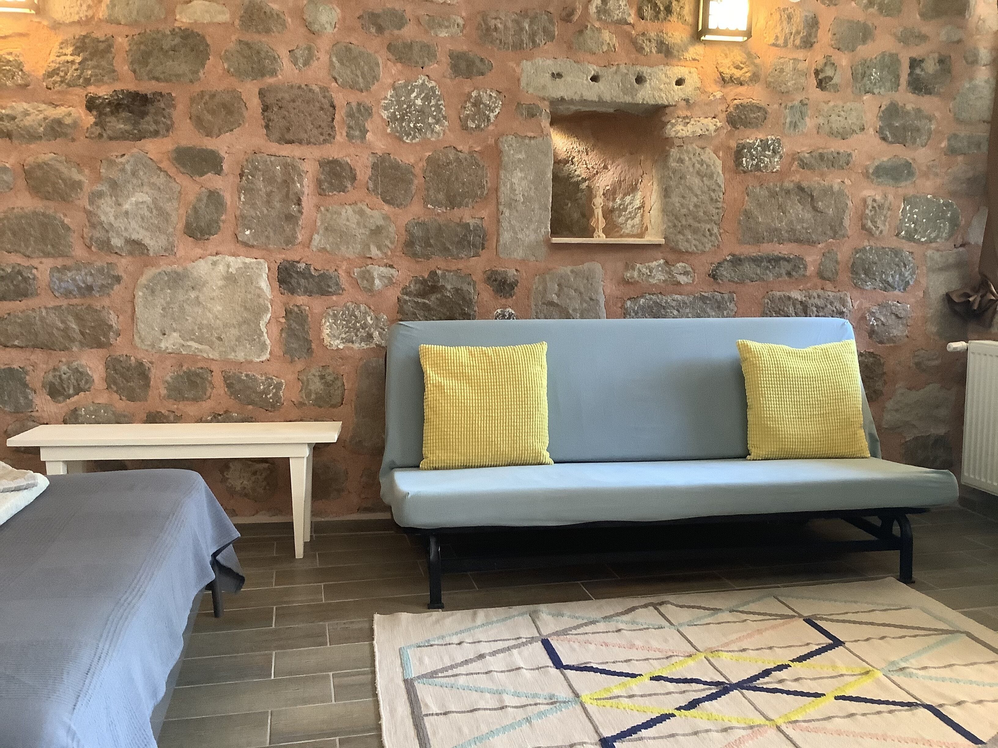 deluxe double room (with fan) | premium bedding, in-room safe, individually decorated, desk