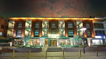 Blick von der Unterkunft