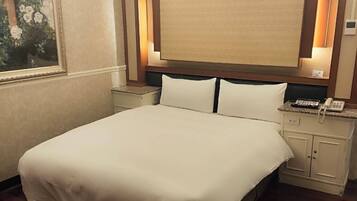 Comfort Double Room | Premium bedding, down comforters, desk, blackout drapes