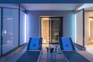 Chambre Exécutive, vue mer | Terrasse/Patio