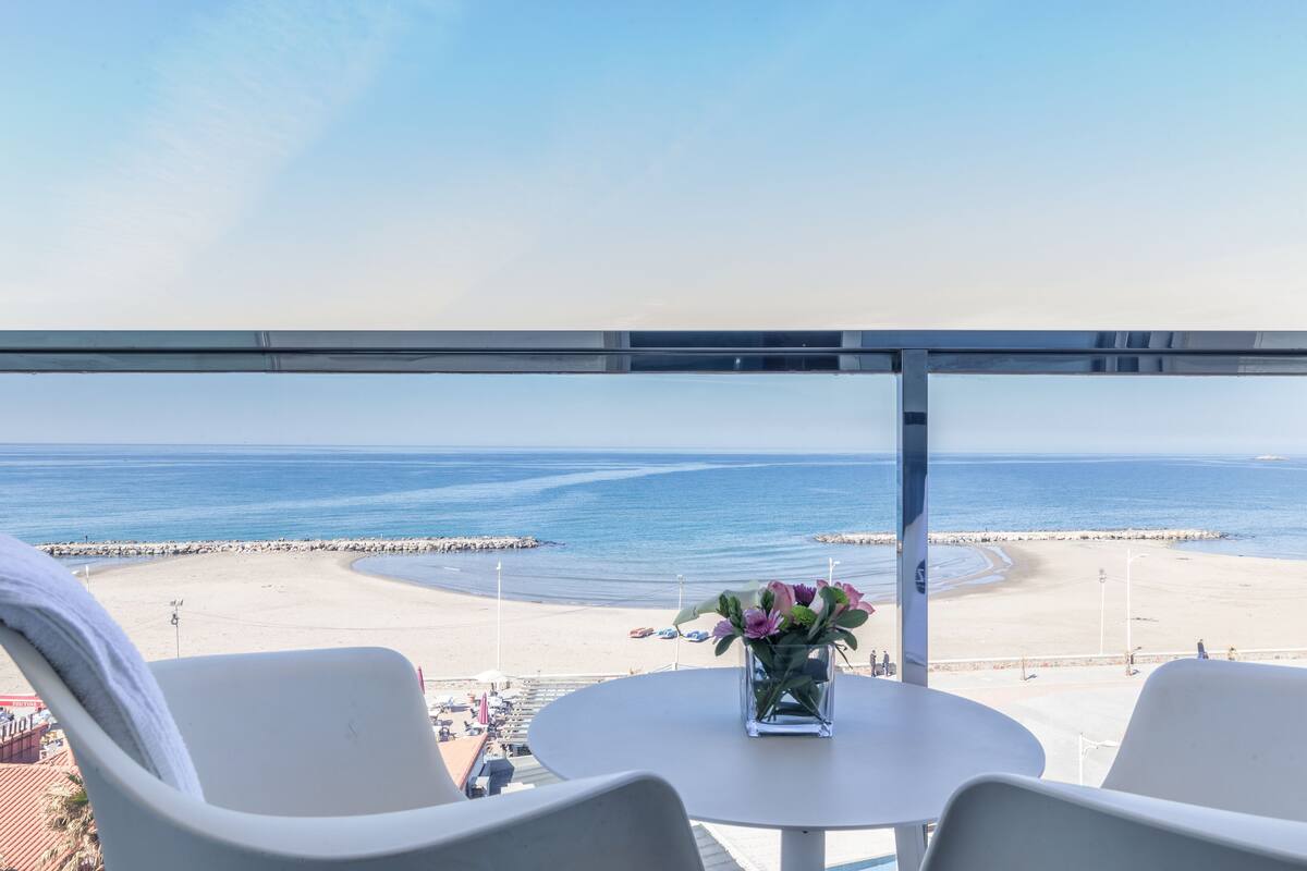 Deluxe-Zimmer, Meerblick | Balkon