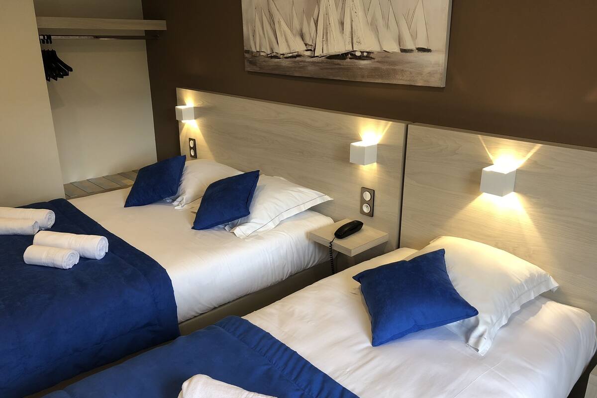 superior triple room, patio, poolside | terrace/patio