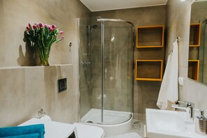 Departamento | Baño | Regadera, secadora de cabello, toallas 