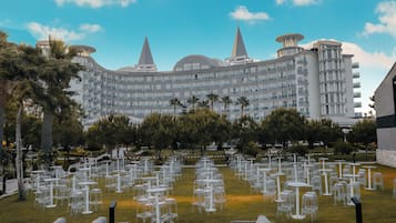 Área para banquetes al aire libre