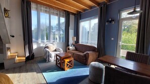 Leilighet, eget bad, hageutsikt | 1 soverom