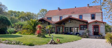 Vue depuis lâhĂ©bergement