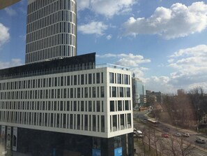 Vue depuis lâhĂ©bergement