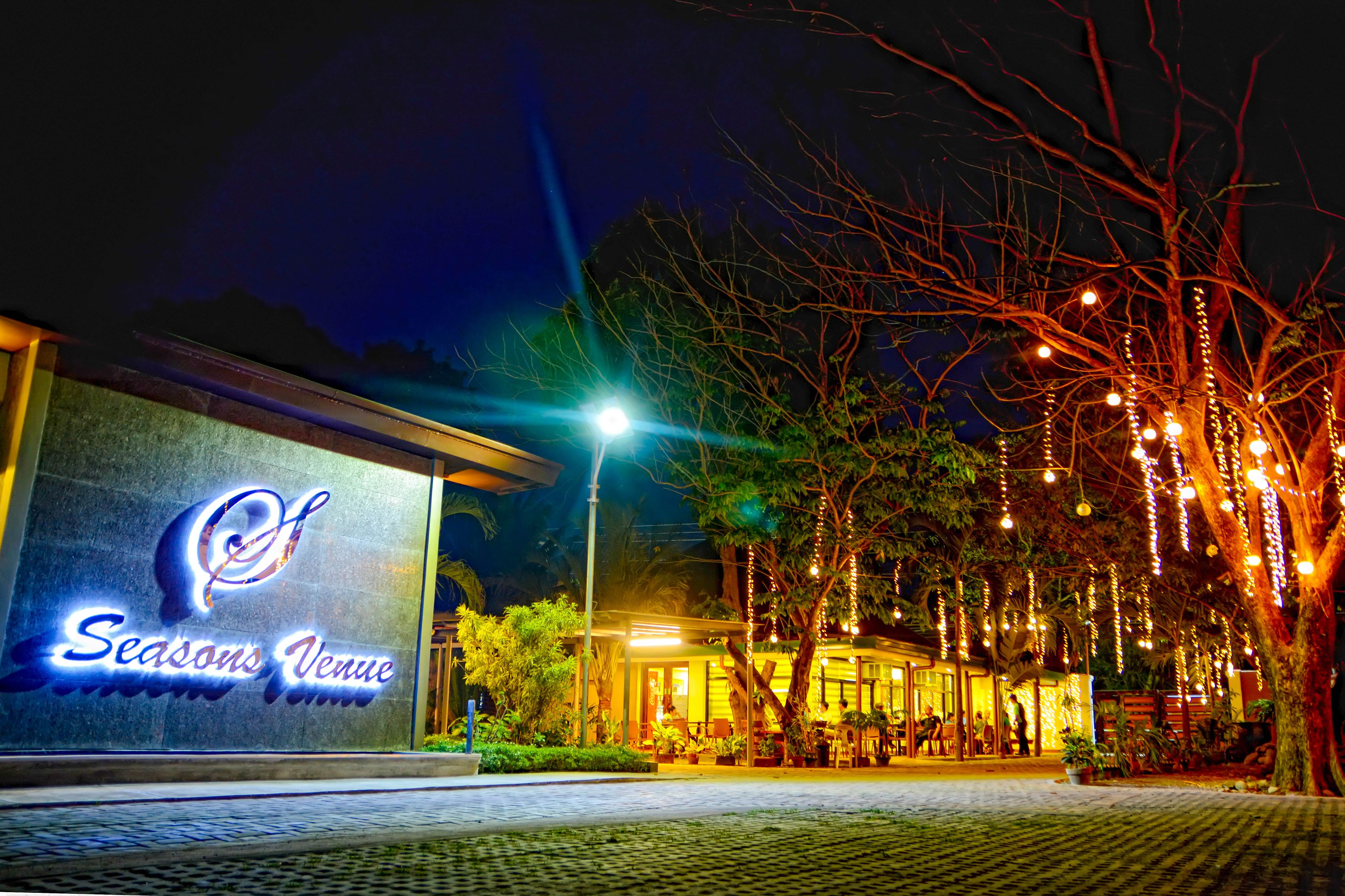 front of property – evening/night