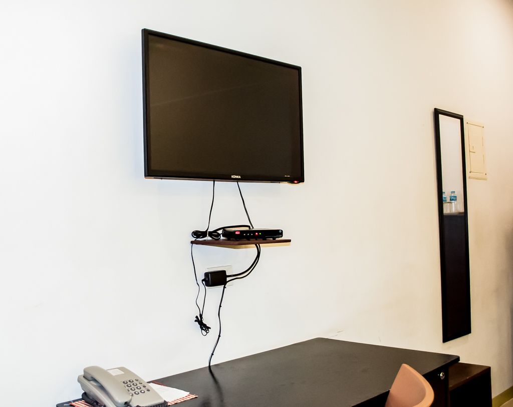 deluxe twin room | in-room safe, desk, laptop workspace, iron/ironing board