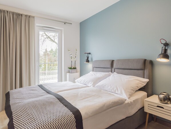 1 bedroom, premium bedding, iron/ironing board, cots/infant beds - VacationClub - Solna Apartments (Kolobrzeg)