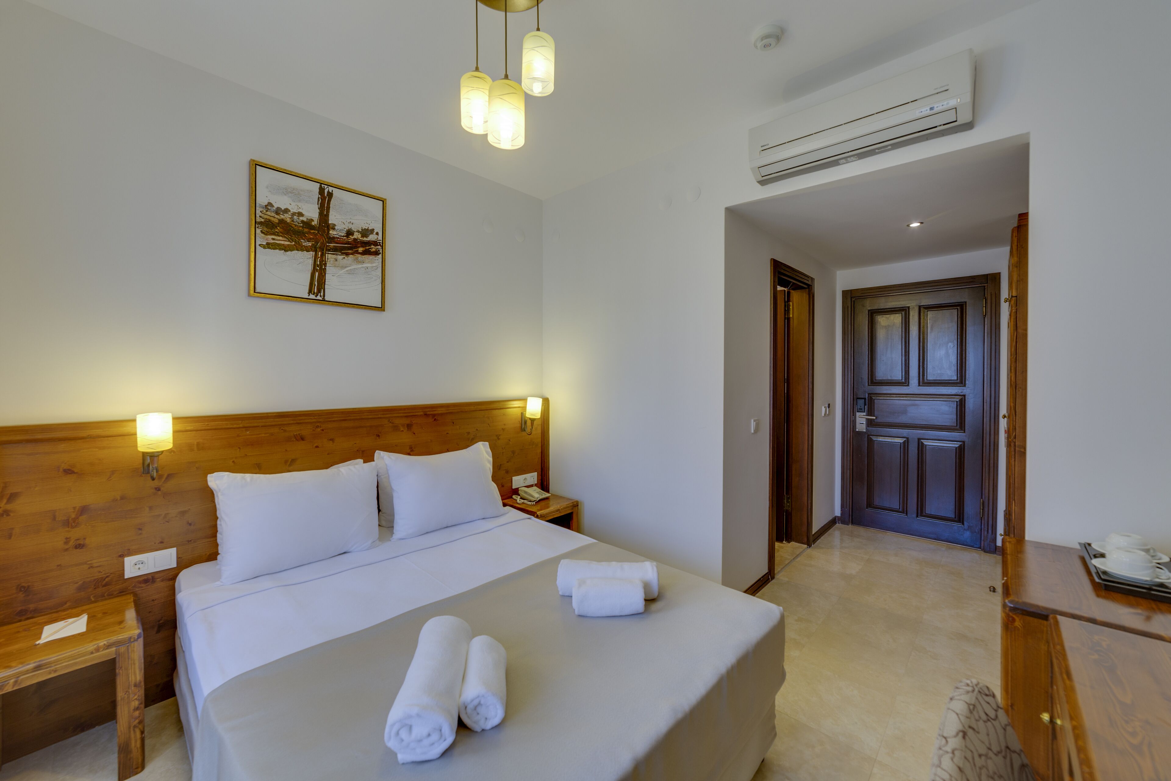 standard double room single use, balcony | 1 bedroom, minibar, in-room safe, laptop workspace