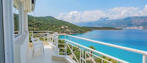 Deluxe Room, Sea View | Terrace/patio