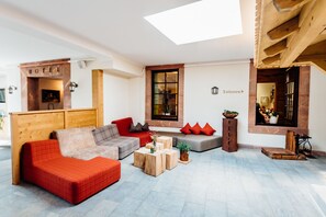 Sitteområde i lobbyen