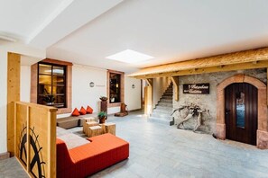 Sala de estar en el lobby